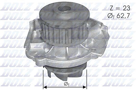 DOLZ Devirdaim Albea-Punto-Linea-Idea-Stılo-Brava-Ypsılon 1.2/1.4 16v Pa866