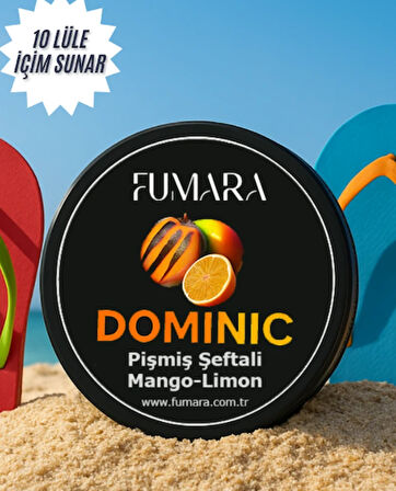 Fumara Dominic Nargile Marmelatı Limon-Mango-Pişmiş Şeftali Aromalı 200gr.