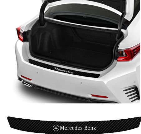 Mercedes S Arka Tampon Bagaj Koruyucu Sticker