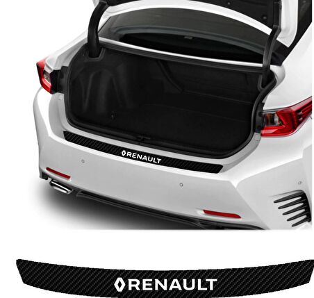 Renault Kadjar Arka Tampon Bagaj Koruyucu Sticker