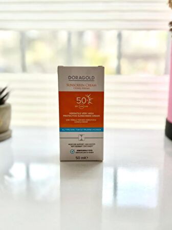 Doragold Sunscreen SPF 50+ Güneş Kremi 50ml