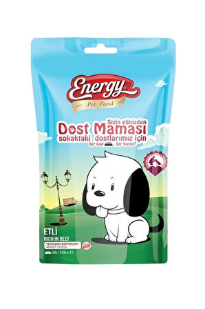 ENERGY ETLİ DOST KÖPEK MAMASI 125 GRAM 