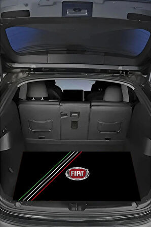 Dijital Baskı Dekoratif Fiat Desen Araba Bagaj Matı Yıkanabilir Bagaj Havuzu