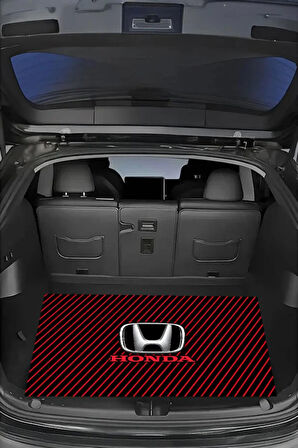 Dijital Baskı Dekoratif Honda Desen Araba Bagaj Matı Yıkanabilir Bagaj Havuzu