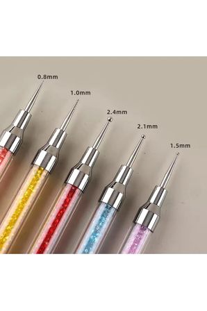 Hamur Jel Fırça ve Dotts (Dotting) Kalem Takım Seti