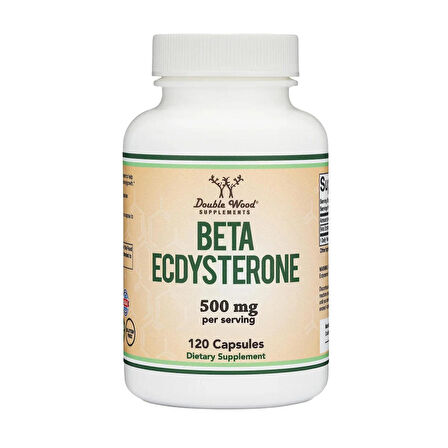 DOUBLE WOOD Beta Ecdysterone - 120 x 500 mg capsules