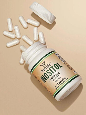 DOUBLE WOOD Myoinositol Inositol 1000 Mg 60 Caps (KADIN SAĞLIĞI DESTEĞİ)