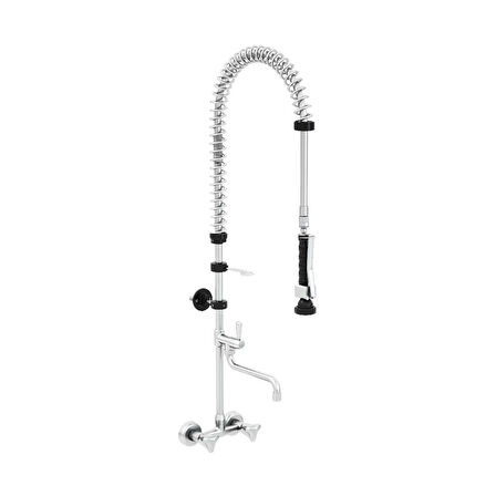 Cancan 513  MT04 Deluxe Ön Yıkama Duşu Duvara Monte + Ara Musluk