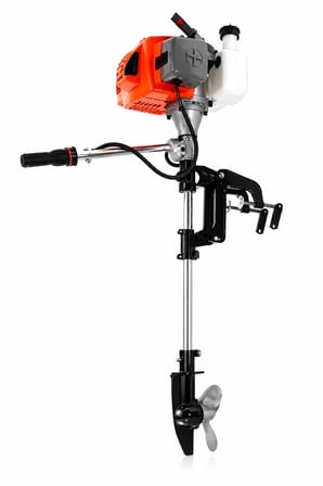 3 HP 63CC Tekne Motoru – 2 Zamanlı Uzun Şaft + Işık + 2T Yağ Seti