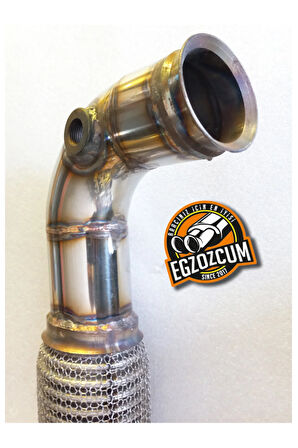 Ford Courier Transit uyumlu 2017-2019 downpipe