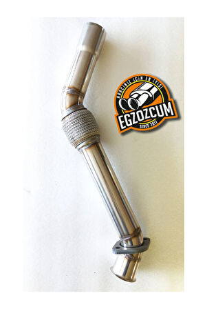 BMW E60 E90 163 HP N47 uyumlu downpipe