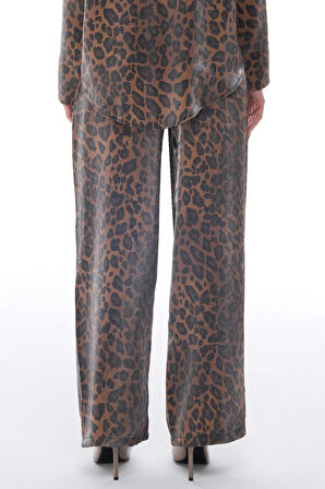 Victoria Leopar Pantolon