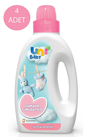 Uni Baby Hipoalerjenik Çamaşır Yumuşatıcı 1500 ml X 4 Adet