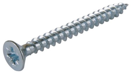 Häfele Sunta Vidası, HÄFELE HOSPA, Havşa Başlı, PZ, Tam - Çinko kaplama, 60 mm, 5 mm (200'lü Paket)