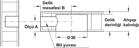 Häfele Üst kapak, Häfele Maxifix Bağlantı Elemanı Muhafazası - Sinyal siyahı, RAL 9004 (10'lu Paket)