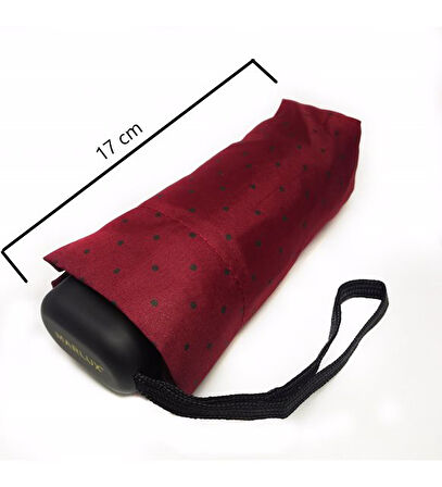 Marlux Mini Cep Boy Kadın Şemsiye 17 Cm, Ultra Mini Şemsiye