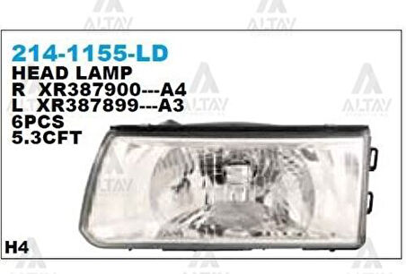 Depo 2141155RLDE Ön Far Sağ Mitsubishi L300 01- MN150676