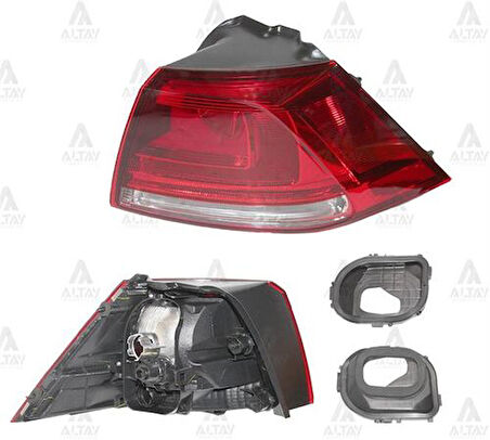 Depo 44119D9RUE Stop Lambası Sağ Volkswagen Golf VII 12 5G0945096