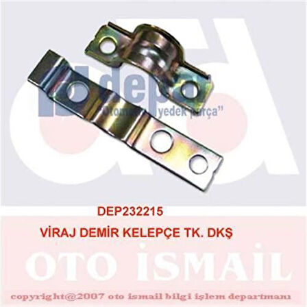 Depar 2215 DKS 131 Viraj Demir Kelepçesi Takım MRMOEM-1063692