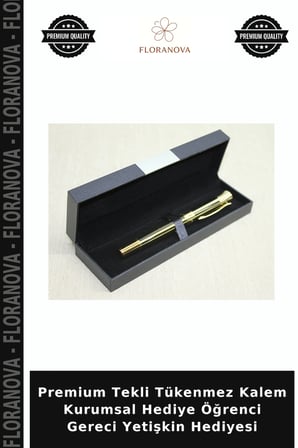 Premium Tekli Tükenmez Kalem Kurumsal Hediye Öğrenci Gereci Yetişkin Hediyesi