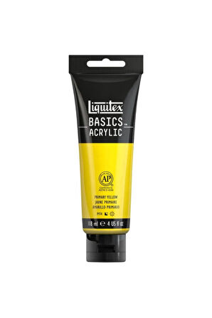 Basics Acrylic 118ml Akrilik Boya Primary Yellow 410
