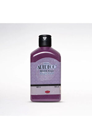 500ml 3049 Patlıcan Moru Akrilik Boya