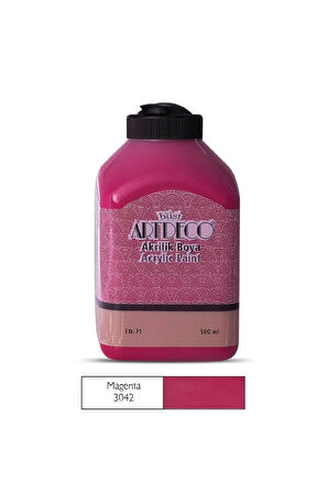 070l-3042 Akrilik Boya 500 Ml. Magenta