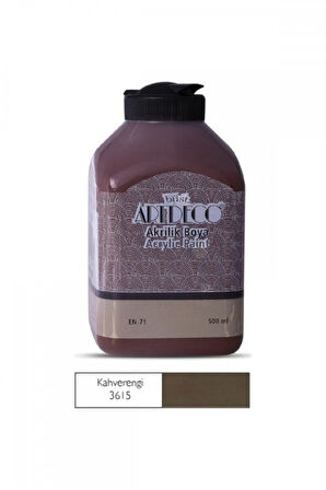 Akrilik Boya 500ml Kahverengi / 3615