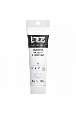 Professional Heavy Body Akrilik Boya 59ml Titanium White 432 S1