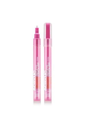 Akrilik Markör Extra İnce Uç 0.7mm Shock Pink Light S4000