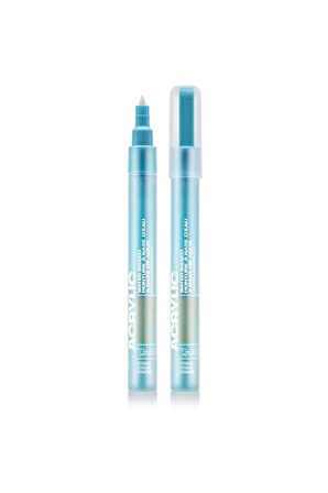 Akrilik Markör Extra Ince Uç 0,7mm Shock Blue Light