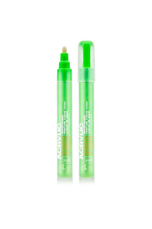 Akrilik Markör İnce Uç 2mm Acid Green (Fluo) F6000