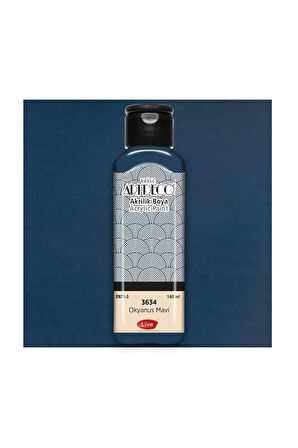 Akrilik Boya 140ml Okyanus Mavi 3634