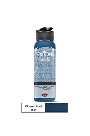 Akrilik Boya 140ml Okyanus Mavi 3634