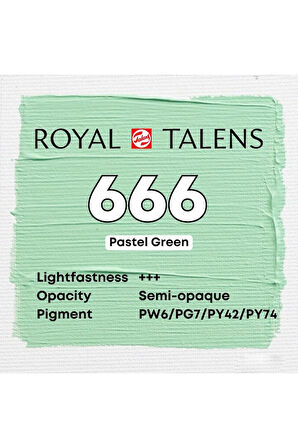 Art Creation Akrilik Boya 75ml 666 Pastel Green