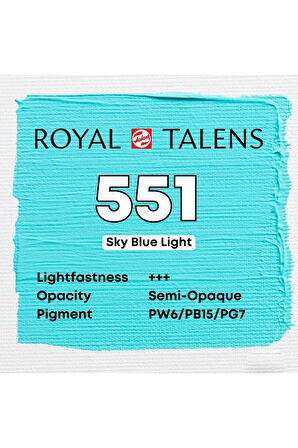 Art Creation Akrilik Boya 75ml 551 Sky Blue Light