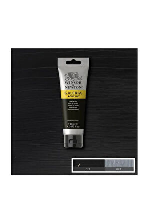 Winsor & Newton Galeria Akrilik Boya 120 ml. 337 Lamp Black