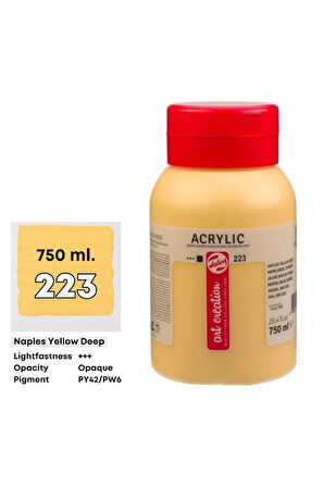Art Creation Akrilik Boya 750ml 223 Naples Yellow Deep