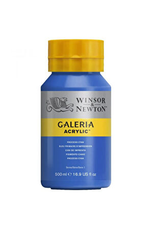 Winsor & Newton Galeria Akrilik Boya 500ml - Process Cyan 535