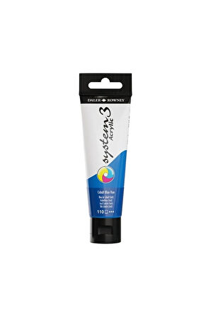 Daler Rowney System 3 Akrilik Boya 150ml 110 Cobalt Blue Hue