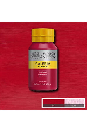 Winsor & Newton Galeria Akrilik Boya 500ml - Permanent Rose 502