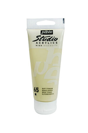 Studio Akrilik Boya - Buff Titanium - 100ml - N:65