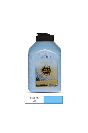 Gold Multi Surface Akrilik Boya 500 Ml. 268 Bebek Mavi