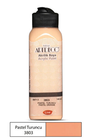 Akrilik Boya Pastel Turuncu 140 ml 3803