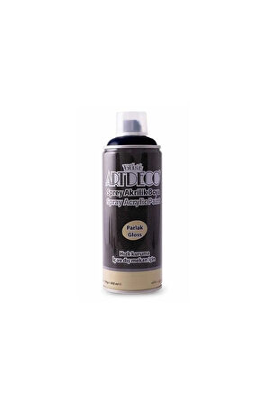 Akrilik Sprey Boya 400 Ml. Siyah