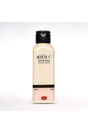 Bej Yeni Formül Akrilik Boya 140 ml