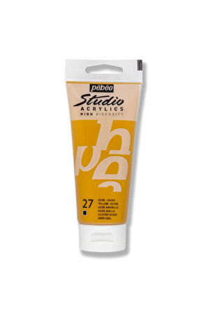 Studio Akrilik Boya 100ml 831-27 Yellow Ochre
