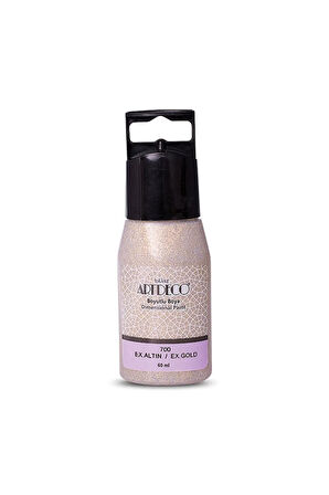 Simli Boyutlu Boya 60 Ml Ex Altın 700