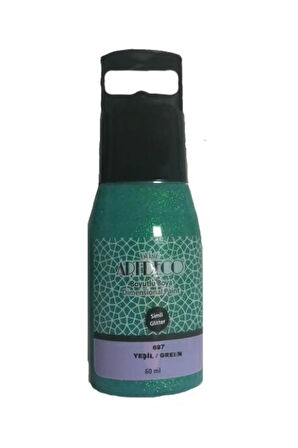 Boyutlu Boya 697 Yeşil Simli 60ml