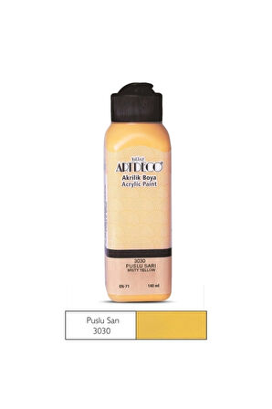 Akrilik Boya 140 Ml. Puslu Sarı